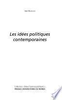 Les idées politiques contemporaines