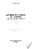 Les idées politiques et sociales de Charles Péguy