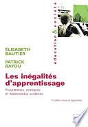 Les inégalités d'apprentissage