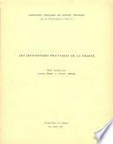 Les institutions politiques de la France