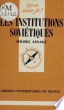 Les Institutions soviétiques