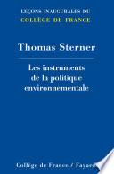 Les instruments de la politique environnementale