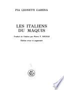 Les italiens du maquis