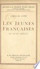 Les jeunes françaises au XVIIIe siècle