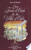 Les jeux d'eau de la villa d'Este