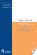 Les joint ventures
