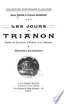 Les jours de Trianon