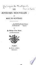Les joyeuses nouvelles de Marc de Montifaud [pseud.]