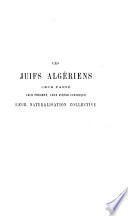 Les juifs algériens