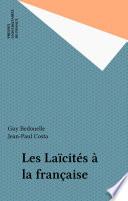 Les Laïcités à la française