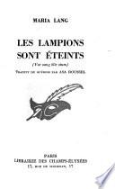 Les Lampions sont éteints