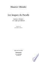 Les langues du paradis