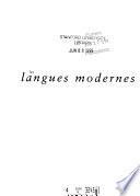 Les Langues modernes