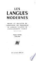 Les Langues modernes