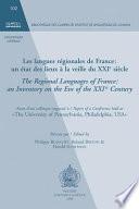 Les langues régionales de France