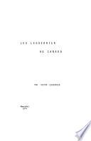 Les Leguerrier au Canada
