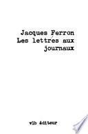 Les lettres aux journaux