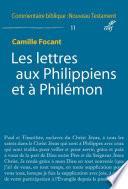 Les Lettres aux Philippiens et à Philémon