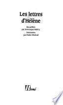 Les lettres d'Hélène