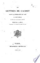 Les lettres de cachet dans la généralité de Caen au XVIIIe siècle