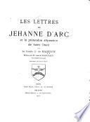 Les lettres de Jehanne d'Arc