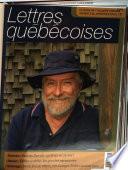 Les Lettres québécoises