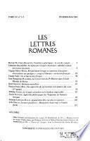 Les Lettres romanes