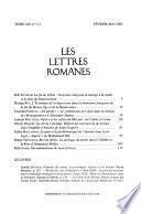 Les Lettres romanes
