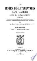 Les levées départementales dans l'Allier sous la révolution