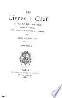Les livres à clef
