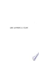 Les livres à clef