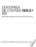 Les Livres de l'année-Biblio