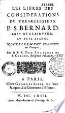 Les livres des considérations
