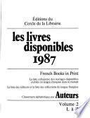 Les Livres disponibles
