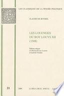 Les louenges du roy Louys XIIe de ce nom