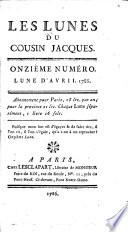Les lunes du Cousin Jacques