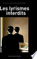 Les lyrismes interdits