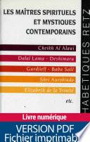 Les maîtres spirituels et mystiques contemporains