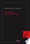 Les maladies de l'homme normal