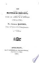Les manteaux-rouges, épisode des guerres de la révolution (1793 et 1794)