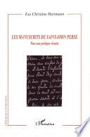 Les manuscrits de Saint-John Perse