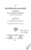 Les matinées de la Gravière, exposition de la doctrine catholique à l'usage des jeunes personnes...