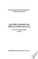 Les Mécanismes de régulation sociale