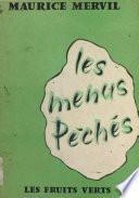 Les menus péchés