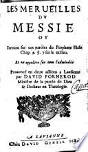 Les merveilles du Messie