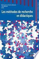 Les méthodes de recherche en didactiques