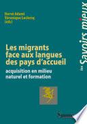 Les migrants face aux langues des pays d'accueil