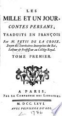 Les mille et un jour