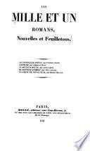 Les mille et un romans, nouvelles et feuilletons
