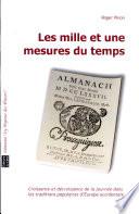 Les mille et une mesures du temps